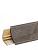 Плинтус LB-15, бронзовый каспий, L=3000мм, 13,4х13,4мм, Россия (6065)/30