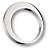 Ручка-кольцо, 6530 0060 CR, d=60мм, металл, глянцевый хром