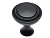 Ручка-кнопка, IMPERIA, d=32мм, металл, черный матовый, GTV