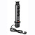 GTV, вертикальная, 3 розет. + 2USB, d=60мм, IP20, шнур 1,8м, усовое заземл., пластик, черный/10