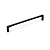 Ручка-скоба, Bamboo, 11.4190.12, 160мм, металл, черный матовый лак