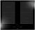 Варочная панель индукционная Lacerta I604 SB2BK, 60 см, стеклокерамика, черный, Konigin