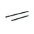 Профиль OrgaStripe, L=1100мм, пластик, черный