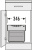 Система сортировки "Space Saving Tandem S", 2х18л, 434х330х347мм, в шкаф 400мм, светло-серый