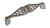 Ручка-скоба, WMN645, 96мм, металл, античное серебро, Giusti/50