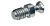 Болт RAFIX 20, 6,5х7,5х9мм, М6, оцинкованный, Hafele/2000