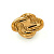 Ручка-кнопка, WPO745.000.00G3, d=36мм, металл, золотая бронза, Guisti
