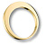 Ручка-кольцо, 6530 0080 GL, d=80мм, металл, глянцевое золото