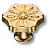 Ручка-кнопка, 110-Gold, d=38мм, металл, глянцевое золото