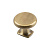 Ручка-кнопка, RK-048 AB, 34х34х27мм, металл, античная бронза/80