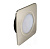 Светильник врезной LED Polus-K, ≈220V/4W/160Lm/3000K/120°, 70х70мм, сатин. никель