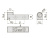 Адаптер прямой к толкателю AM-ODB000-60, Prestige, серый, GTV
