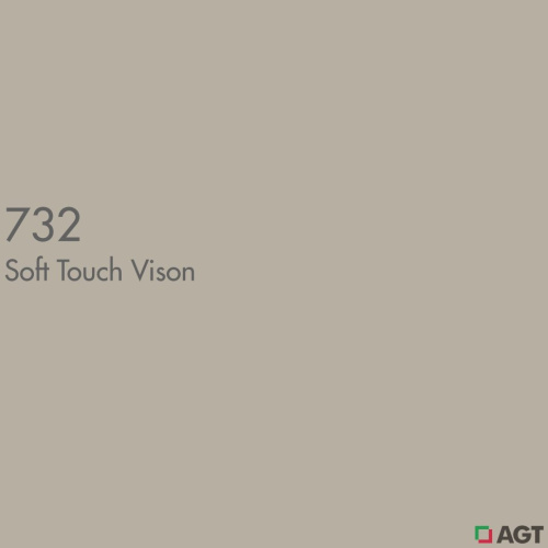 732, фасад, 18мм, визон матовый soft touch