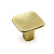 Ручка-кнопка, Scoop, 11.4160.24, 32х32х26мм, металл, брашированное золото