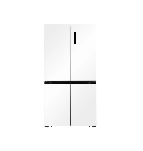 Холодильник отдельностоящий двухкамерный LCD450WID, белый/металл