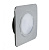 Светильник врезной LED Polus-K, ≈220V/4W/160Lm/4000K/120°, 70х70мм, хром
