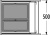 Система сортировки "Triple XL 50", 1х18л, 1х28л, 400х402мм, в шкаф 500мм, в готовый ящик, графит
