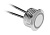 Выключатель врезной на касание, d=20мм, 12V/20W, miniAMP, шнур 1,5м, с диммером, пластик, хром/200