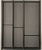 Лоток для столовых приборов, 345х473х55мм, в шкаф 450мм, черный, Blum Legrabox