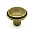 Ручка-кнопка, 11.6430.68, d=30мм, металл, бронза