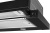Вытяжка встраиваемая телескопическая Pixel Black, 60 см, б/уг. фильтра, черный, Konigin