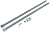 Стяжка-выпрямитель врезной, L=1000-2700мм, серый, AQ/10