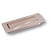 Ручка врезная, 3701-581 PINK BRIGHT, 138мм, металл, розовый глянцевый