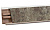 Плинтус LB-37, L=3000мм, умбрия темная (485, 6078)/20