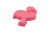 Ручка UM-FLAMING-RZ, 42х42х25мм, резина, розовый, "фламинго", GTV/25