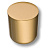 Ручка-кнопка, 8161-200, d=25мм, металл, матовое золото