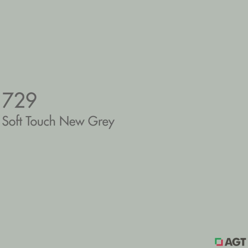 729, фасад, 18мм, серый матовый soft touch
