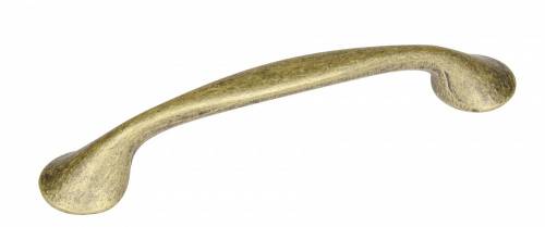 Ручка-скоба, 161, 128мм, металл, античная бронза