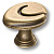 Ручка-кнопка, 15.347.00.12, d=35мм, металл, античная бронза