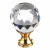Ручка-кнопка с кристаллом, GZ-CRPA40-03, d=40мм, металл/кристалл, золото, GTV
