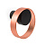 Крючок ORBIT, P7007075ZM226, 75х75х45мм, металл, черный матовый/медь, Viefe