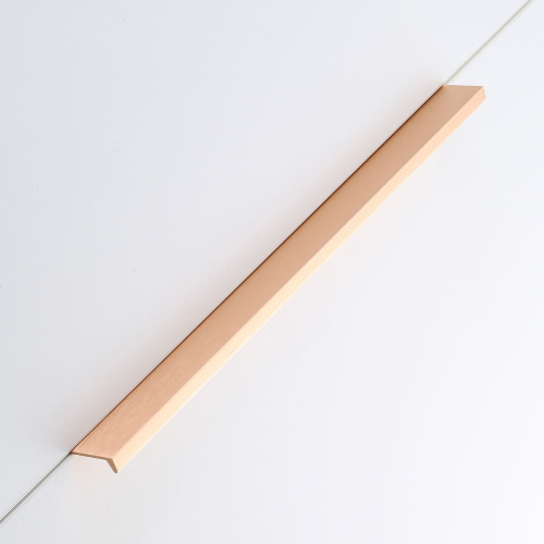 Ручка торцевая, HEXI, 160/190мм, металл, брашированное золото, GTV