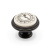 Ручка-кнопка, P77.01.Q2.B1G, d=35мм, металл/керамика, бронза Кантри/молочный, Guisti