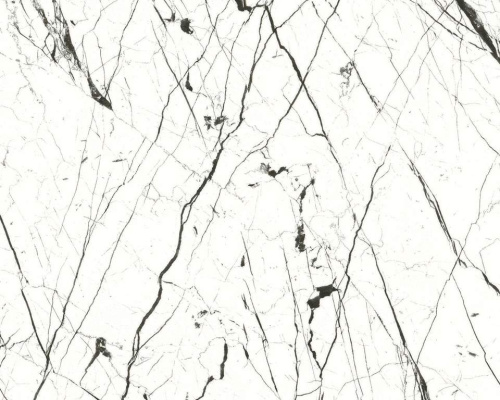 Панель, 6018, 18мм, 1220х2800мм, глянец белый мрамор торос, AGT
