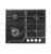 Варочная панель газовая GVG 640-1 BL, 60см, черное стекло, Lex