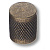 Ручка-кнопка, 1480 0015 Antique Bronze, d=15мм, металл, античная бронза