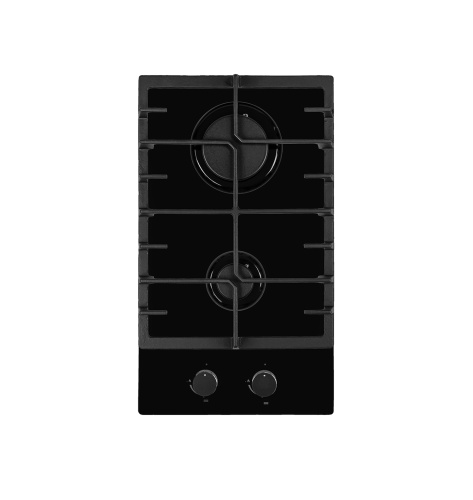 Варочная панель газовая GVG 321 BL, 30см, черное стекло, Lex