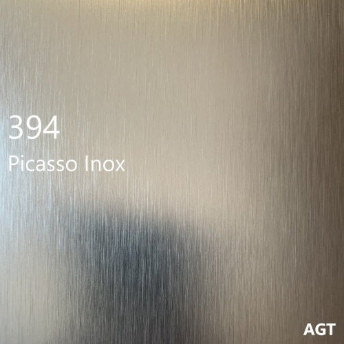 394, фасад, 18мм, пикассо инокс металлик