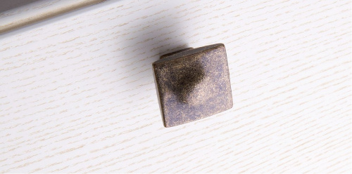 Ручка-кнопка, 173, d=30мм, металл, античная бронза